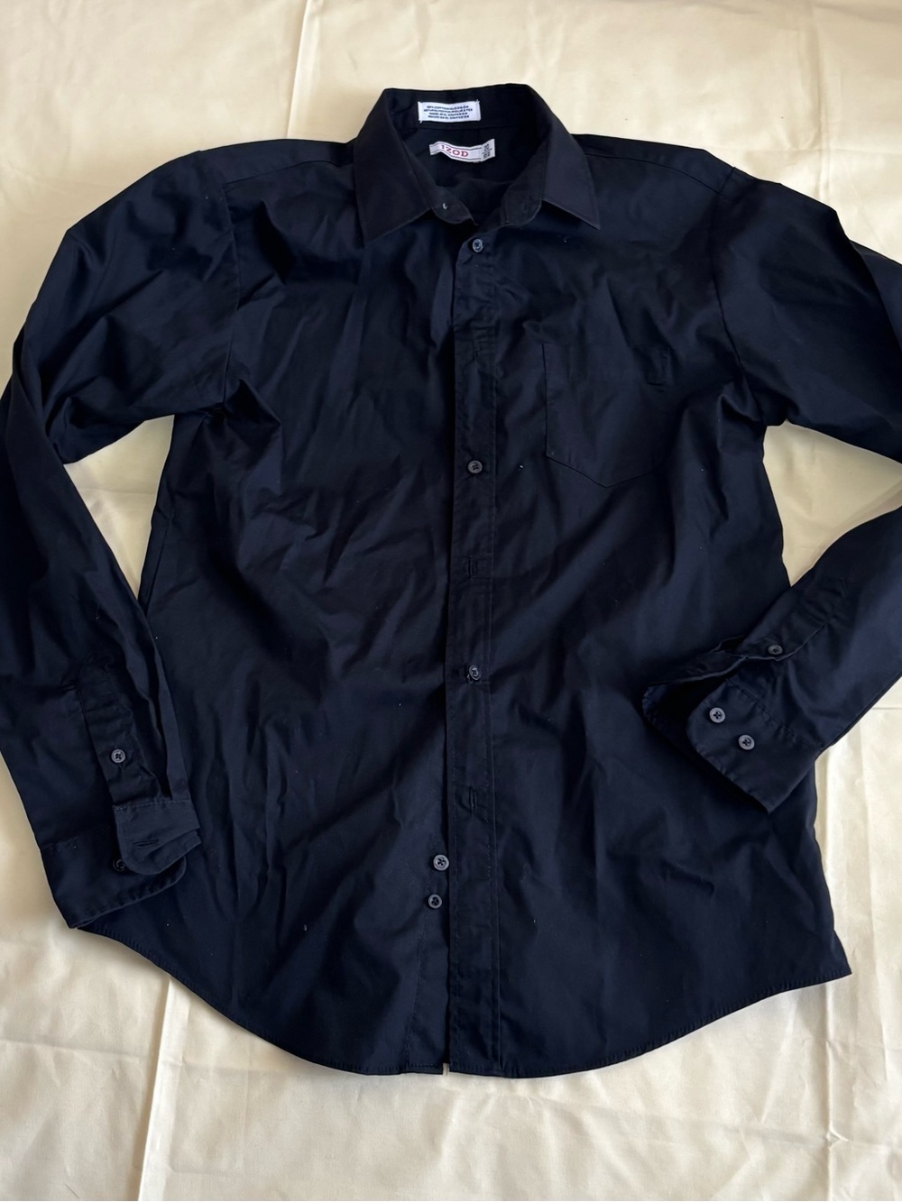 Izod Black Button-Up Boy’s Dress Shirt